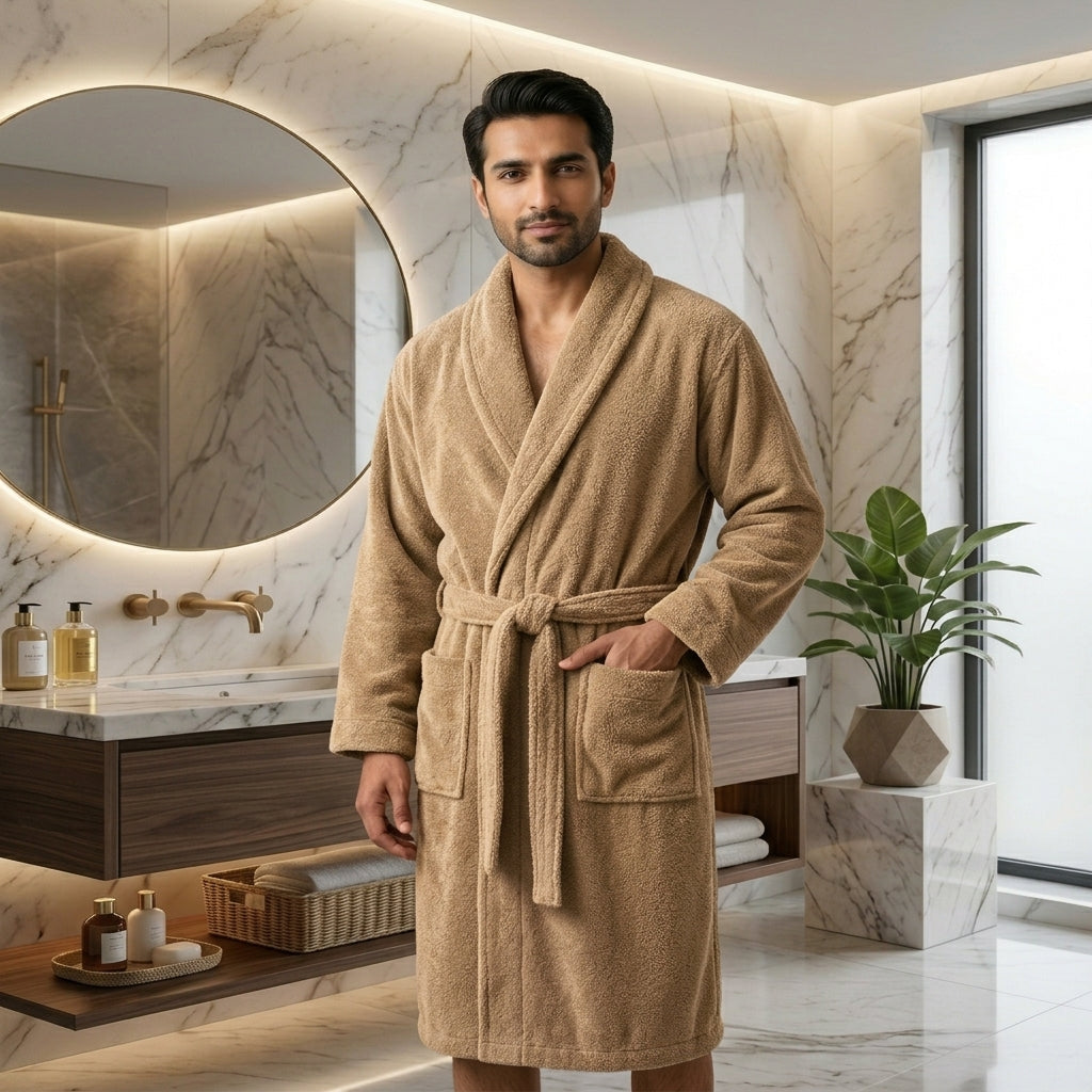 Comfy Cozi™ Luxury Fluffy Bathrobe – Ultra-Soft Premium Bath Robe