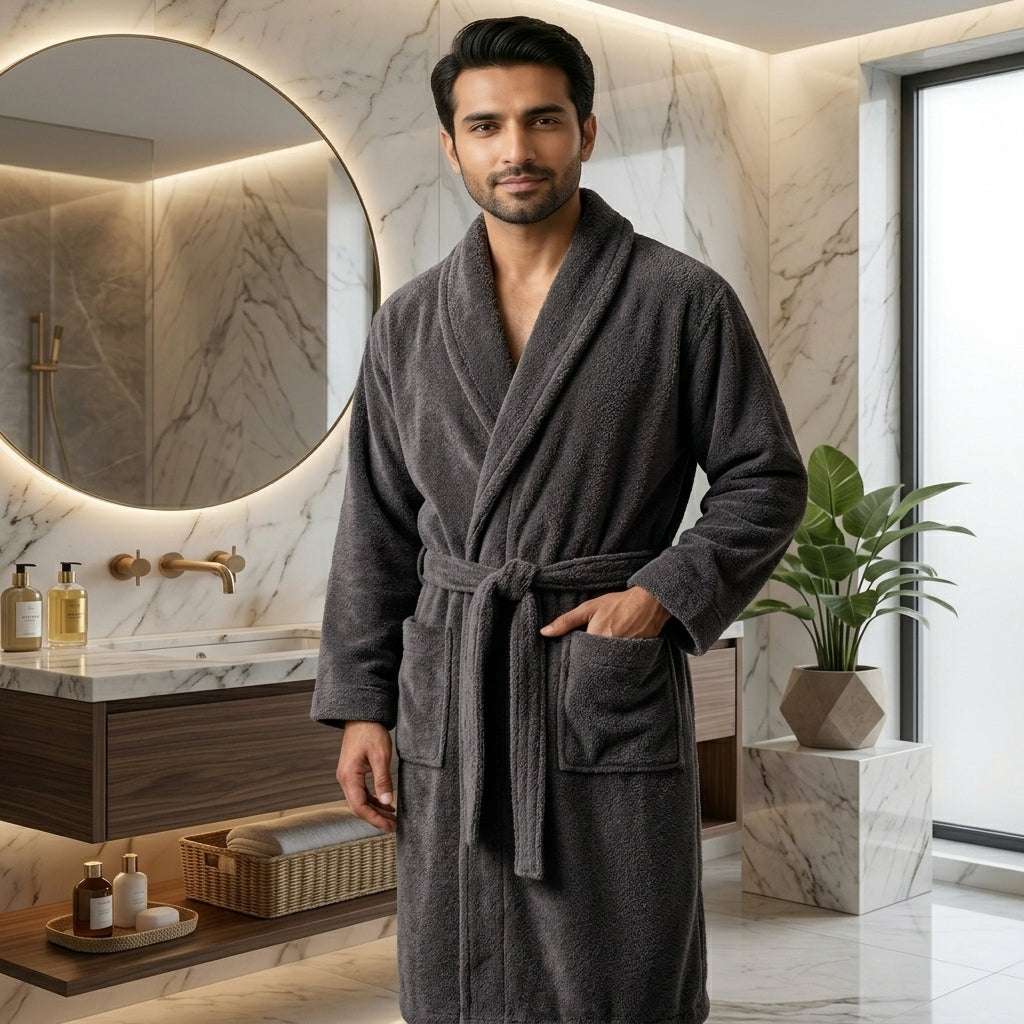 Comfy Cozi™ Luxury Fluffy Bathrobe – Ultra-Soft Premium Bath Robe